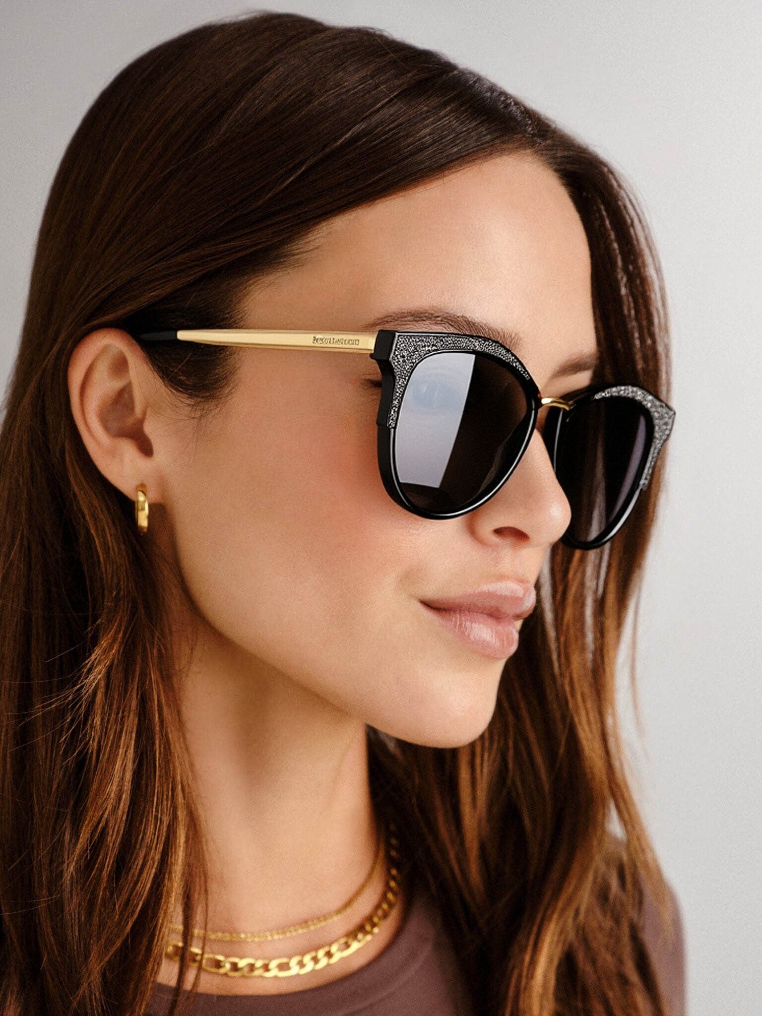 The Aura очки солнцезащитные H8619TD51