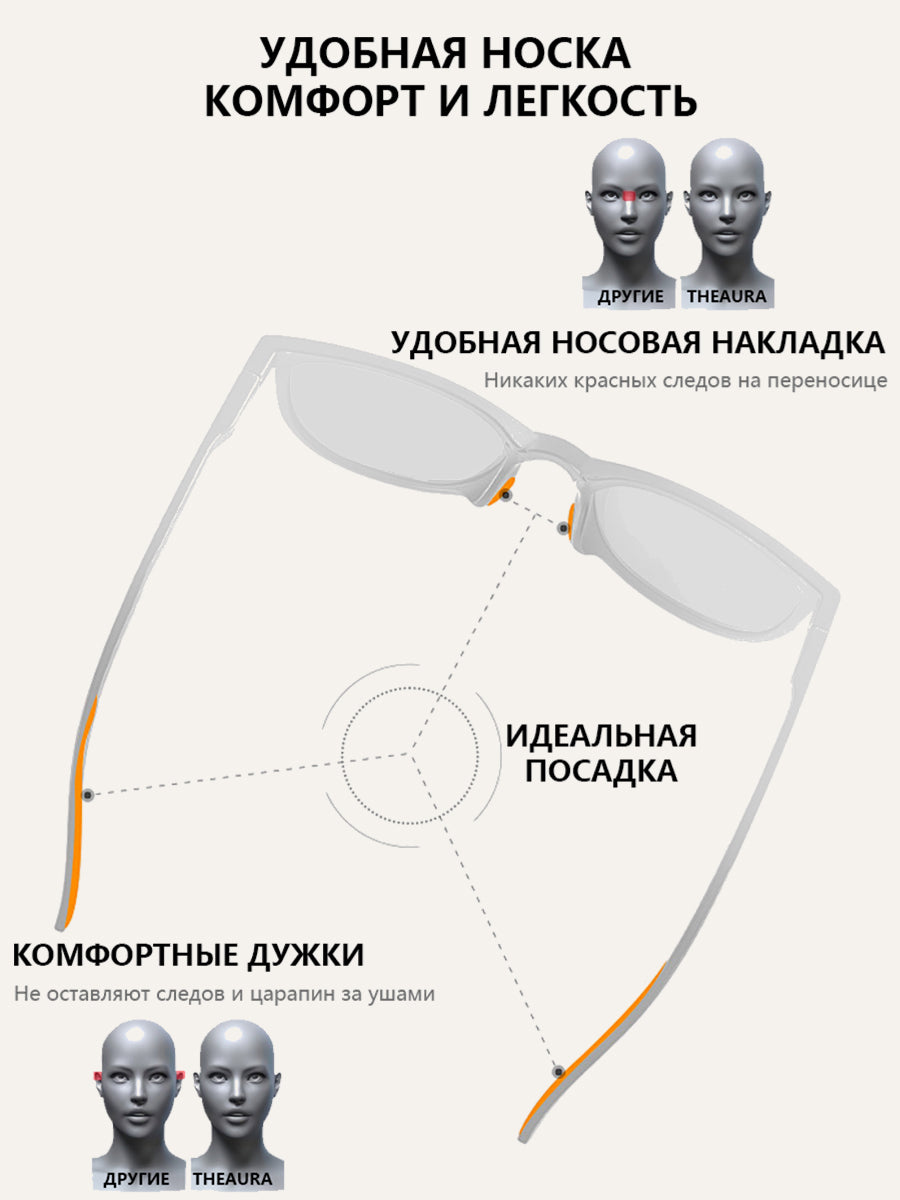 The Aura очки солнцезащитные N6623P65