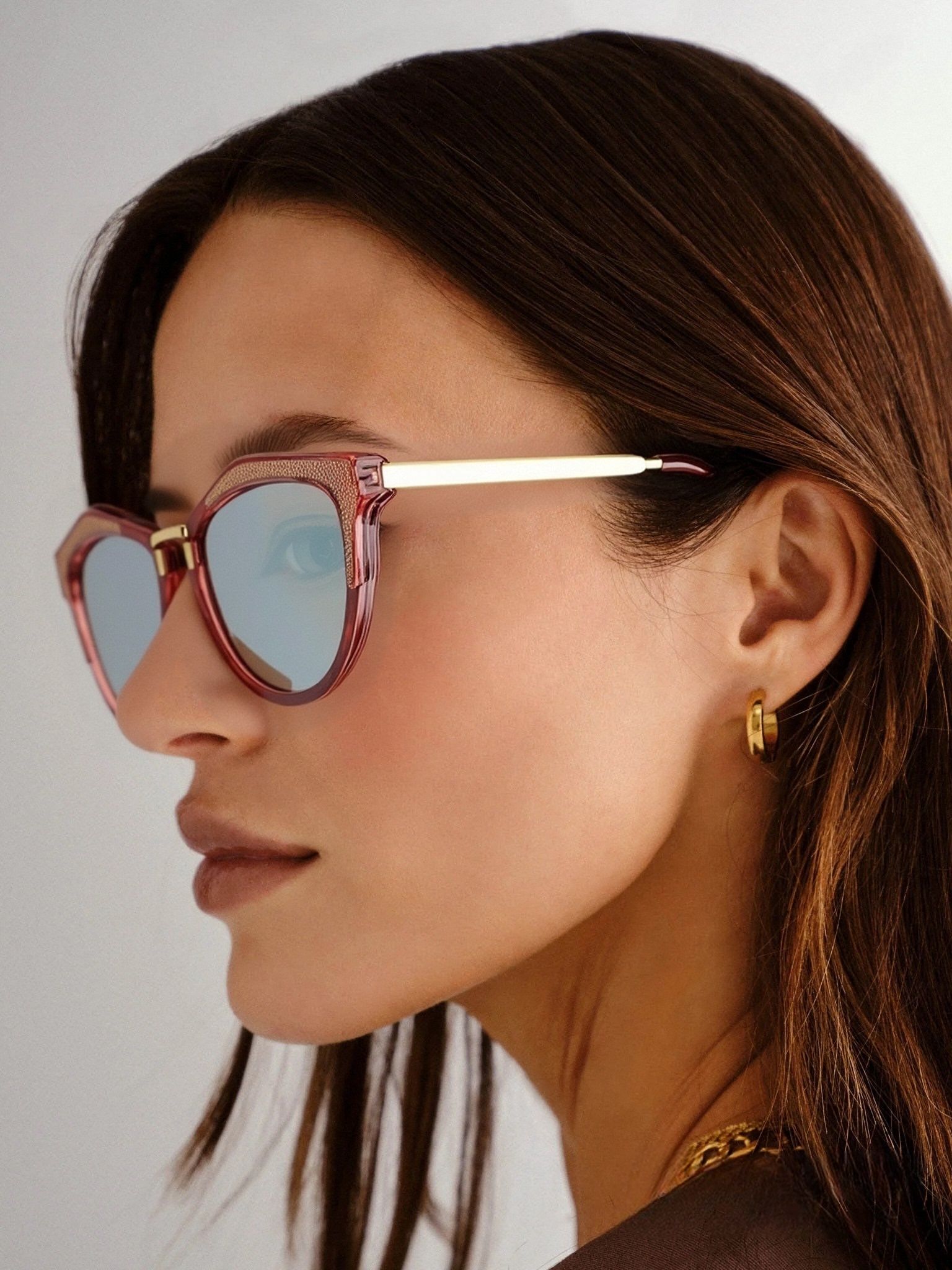 The Aura очки солнцезащитные H8619TD53