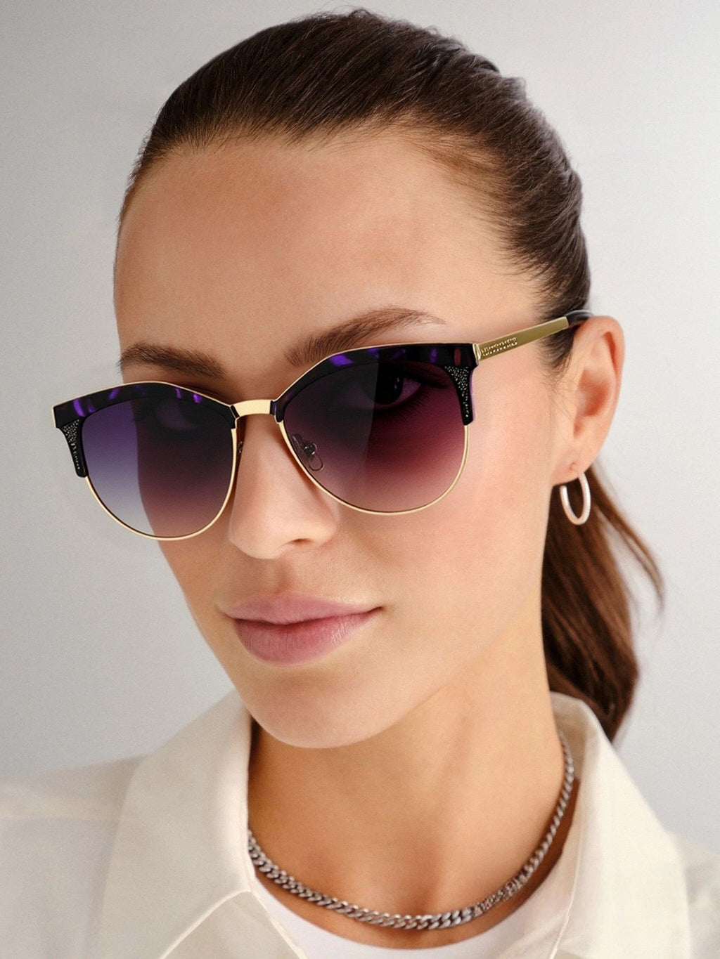 The Aura очки солнцезащитные H8622ND55