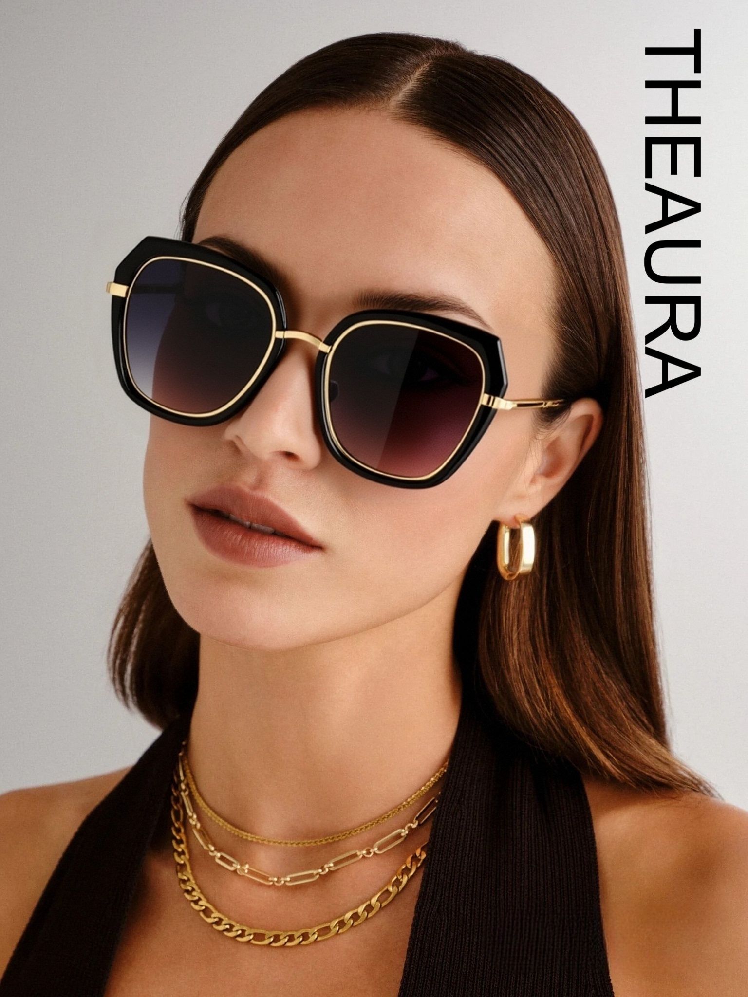 The Aura очки солнцезащитные H8721N01