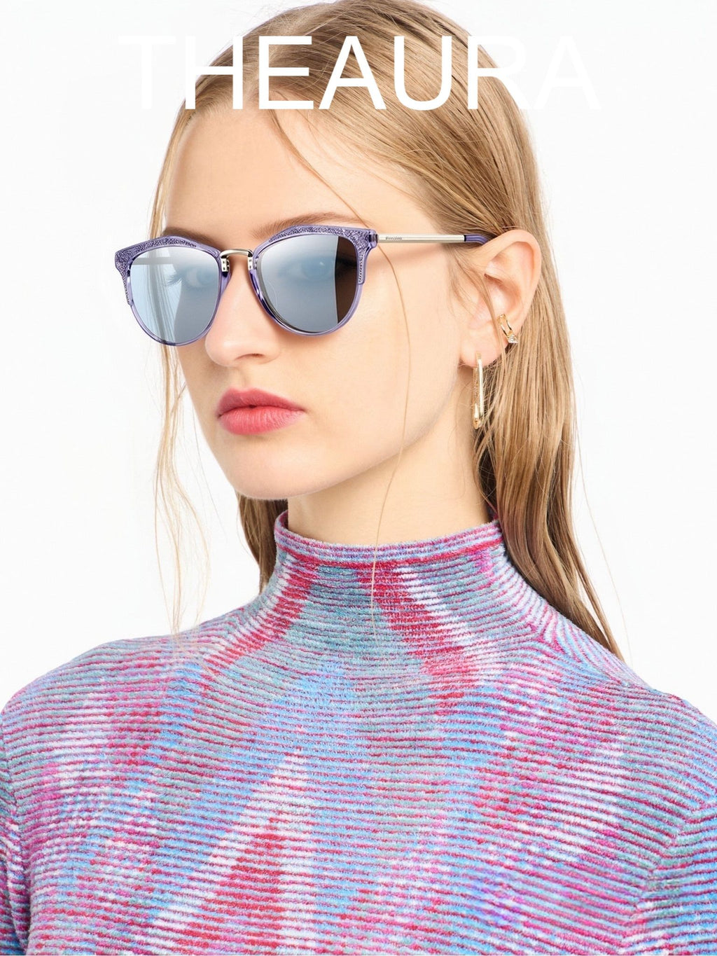 The Aura очки солнцезащитные H8619TD56