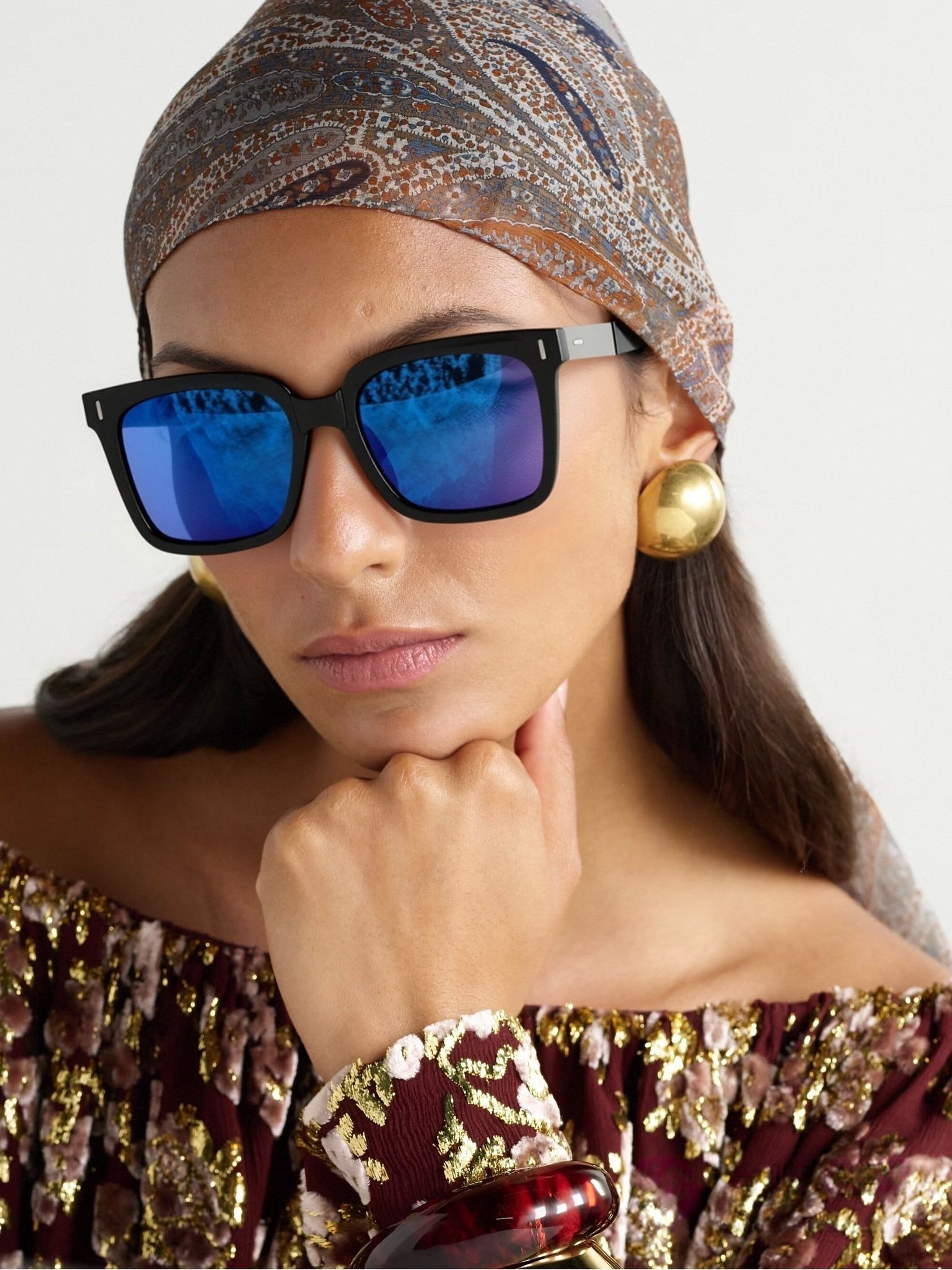 The Aura очки солнцезащитные N6651P16