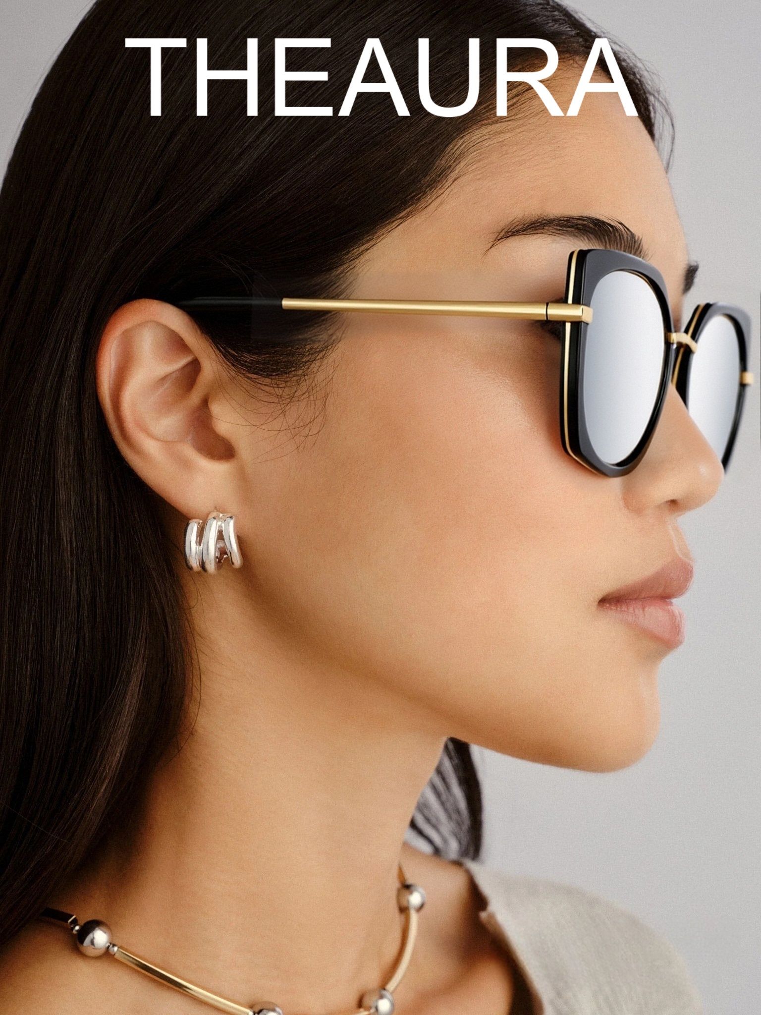 The Aura очки солнцезащитные H8725N01