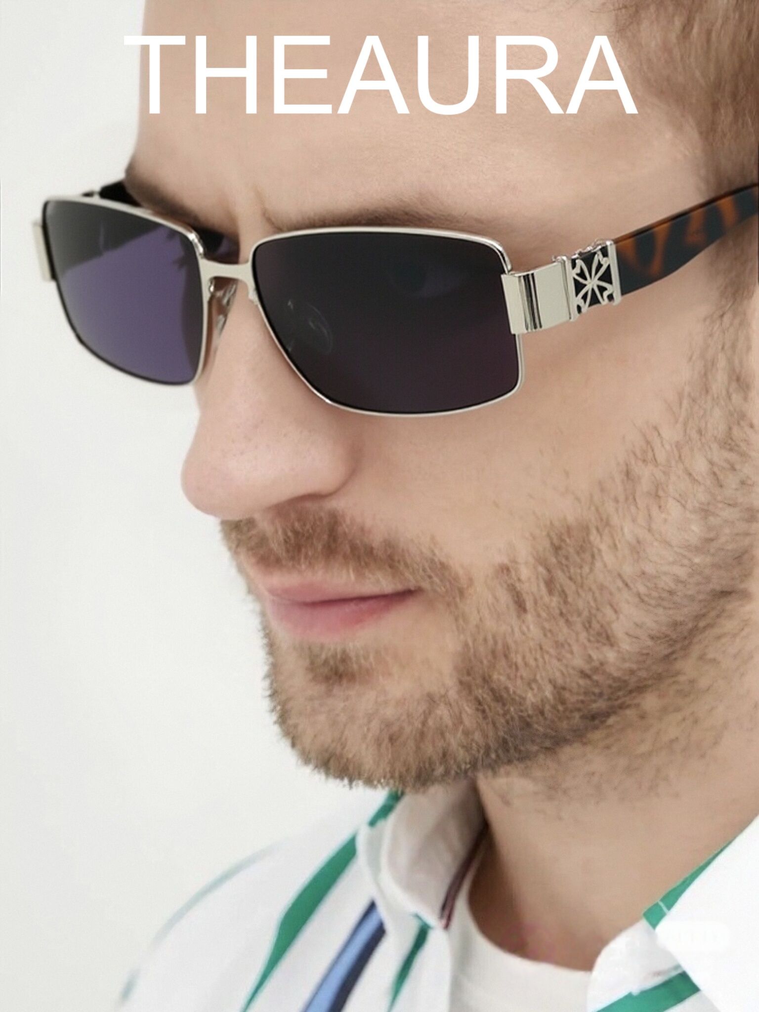 The Aura очки солнцезащитные HN-110007-B601P3