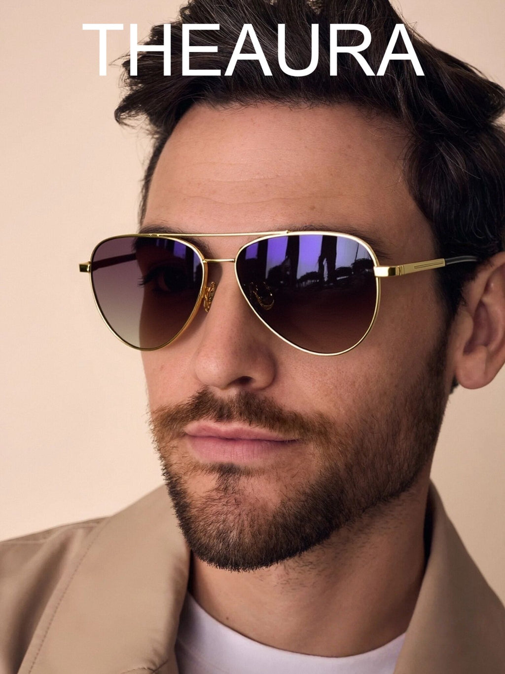 The Aura очки солнцезащитные N6566TD12-1