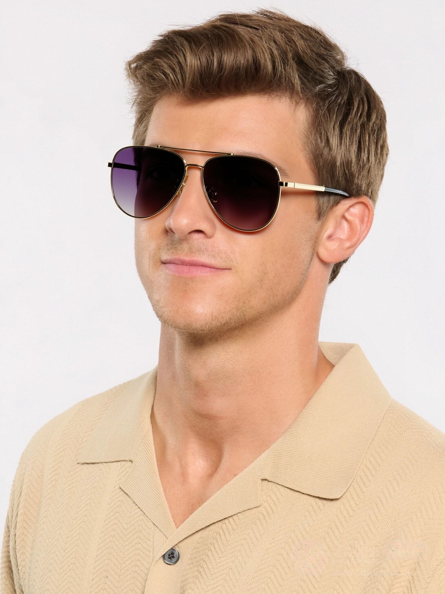 The Aura очки солнцезащитные N6566TD12-1