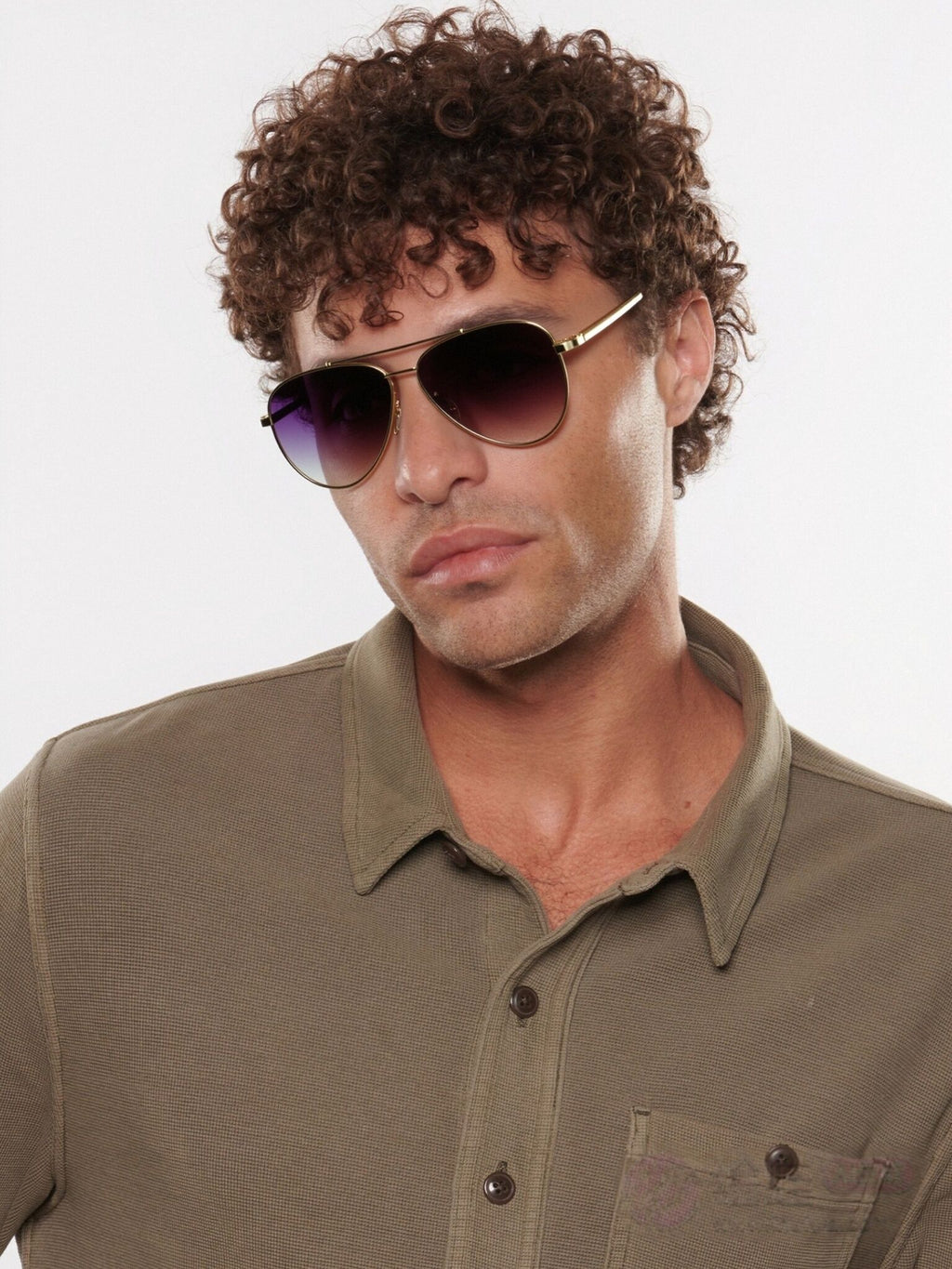 The Aura очки солнцезащитные N6566TD12-1