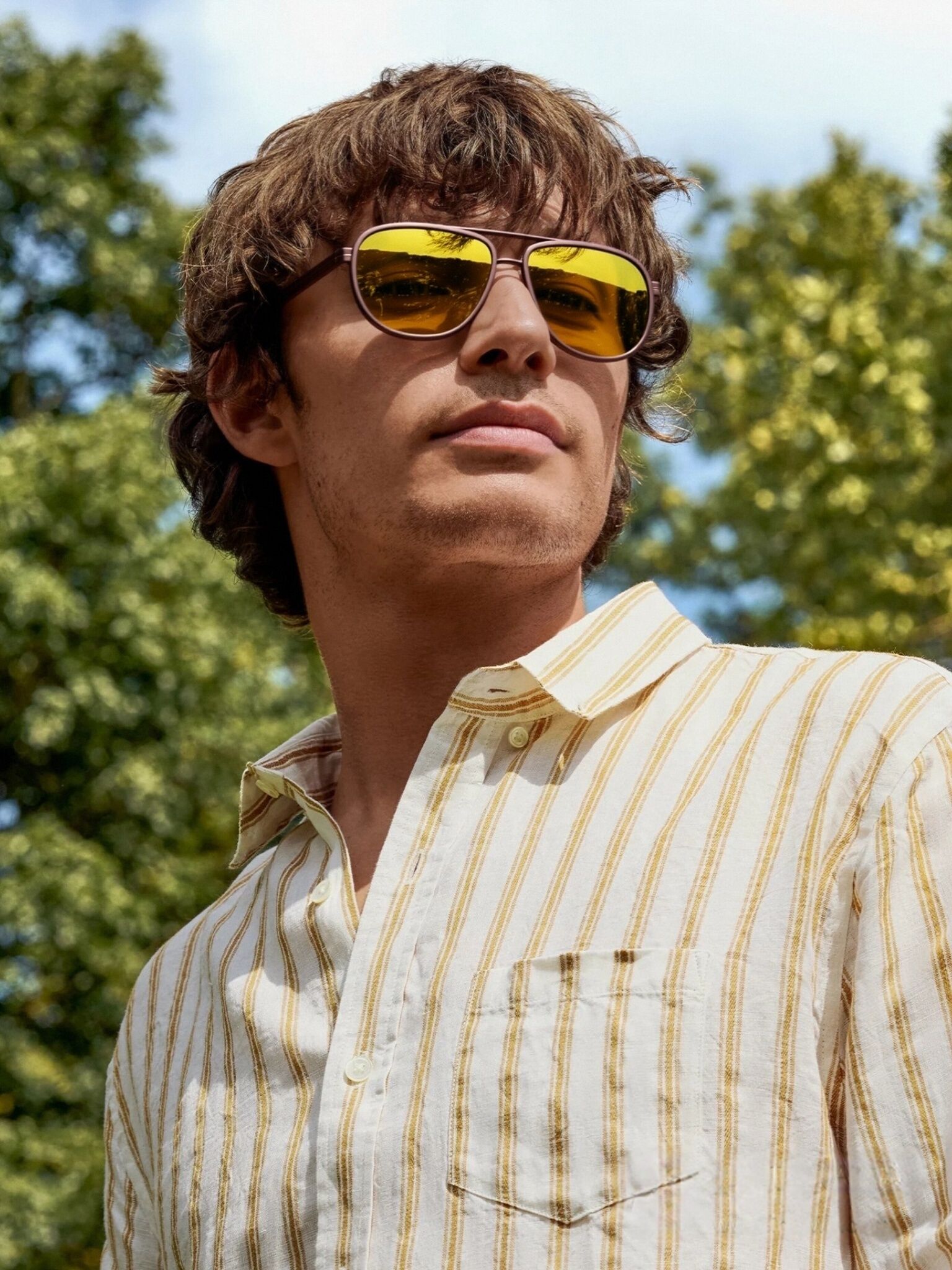 The Aura очки солнцезащитные HN21200-J13-3