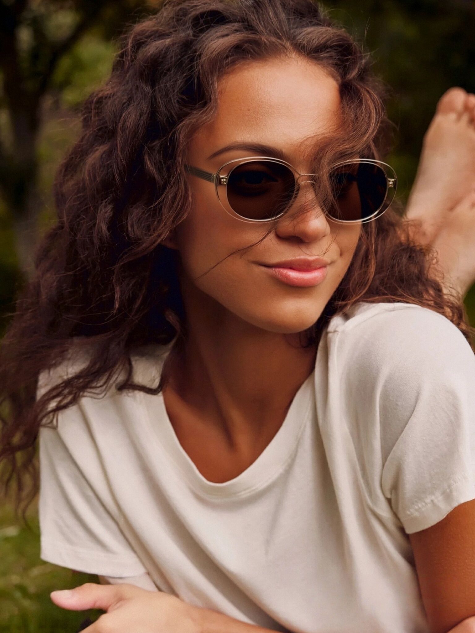 The Aura очки солнцезащитные BC58255C55