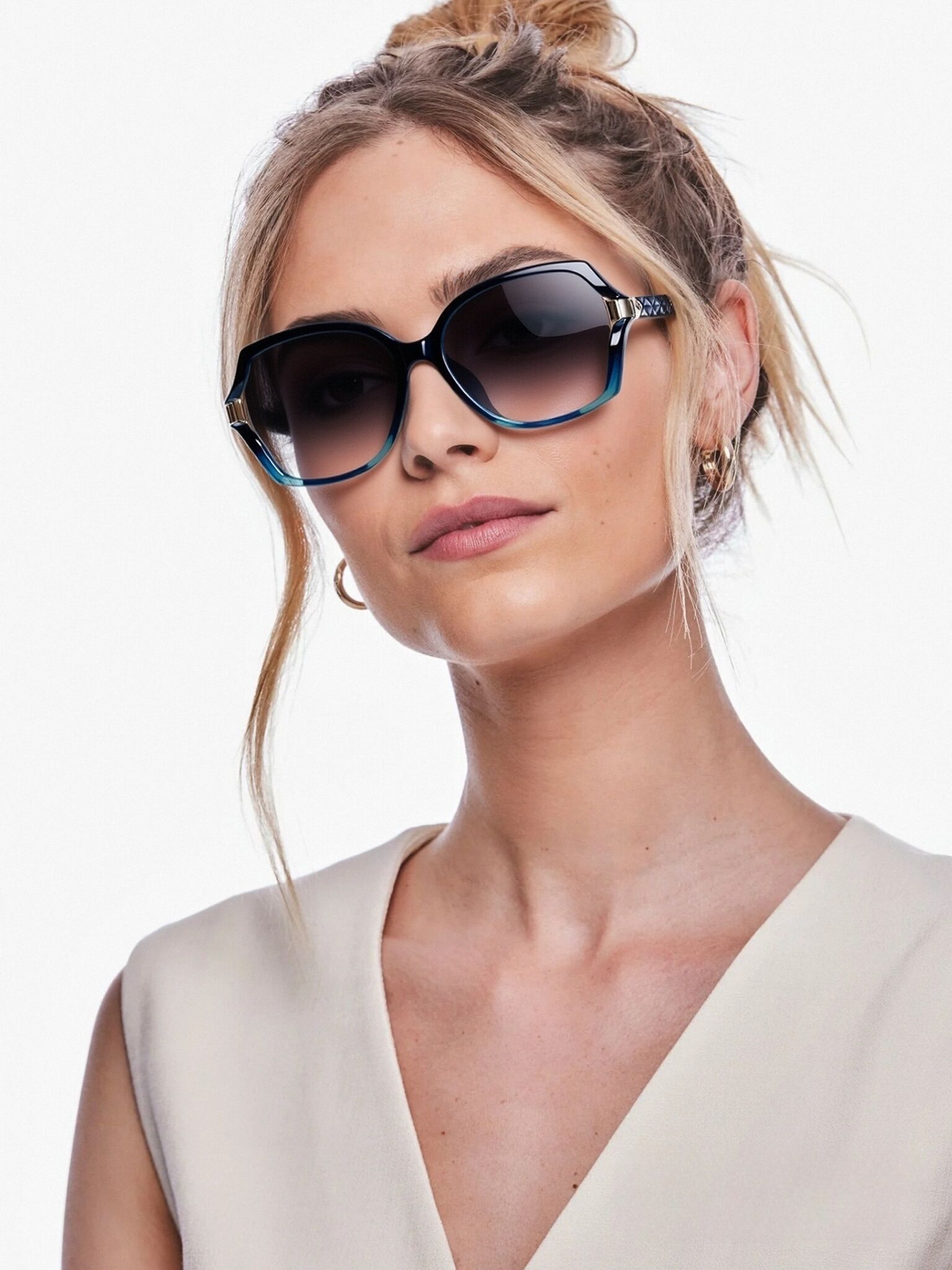 The Aura очки солнцезащитные H8637TR39