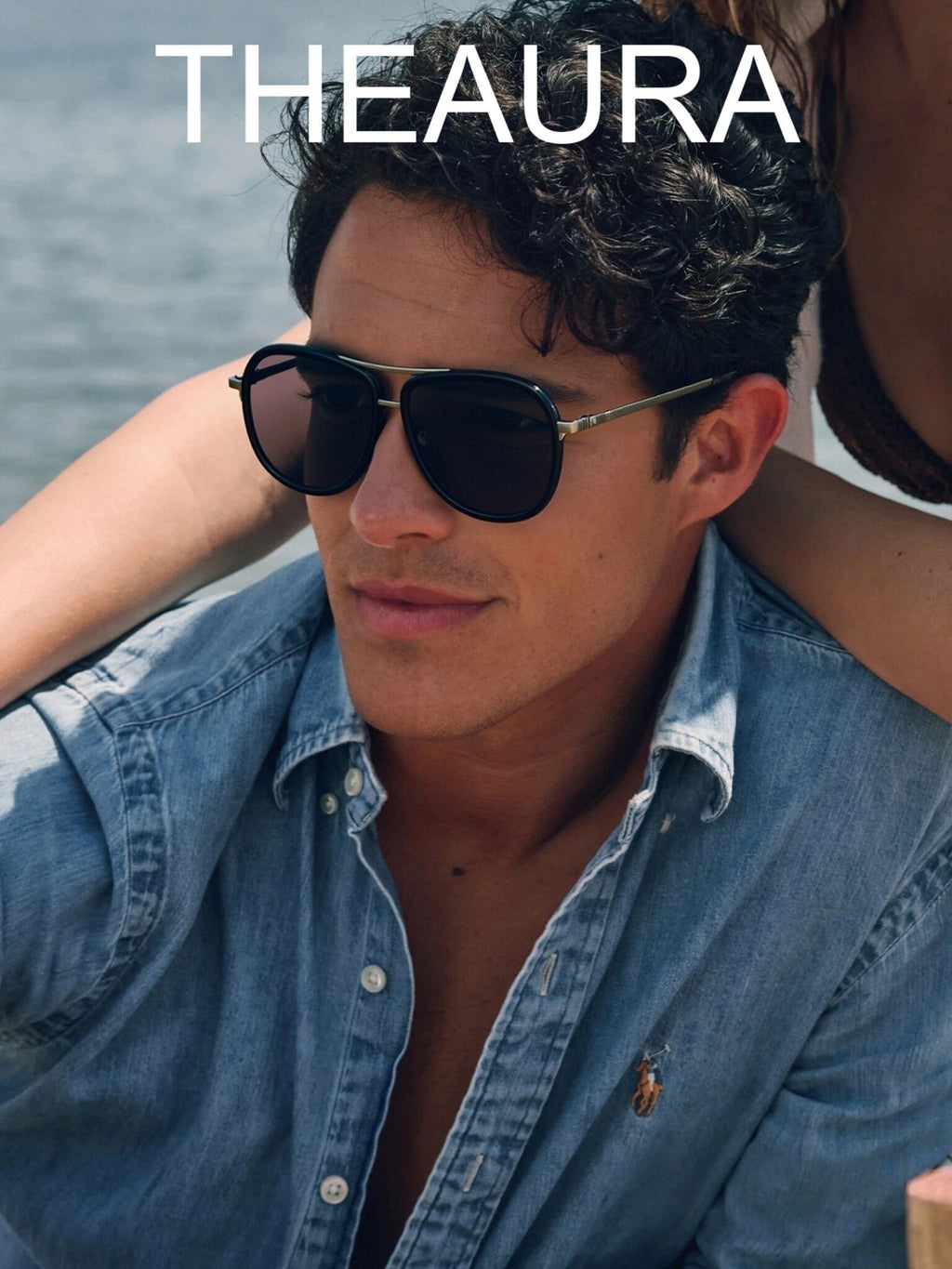 The Aura очки солнцезащитные HN1108-C08P3