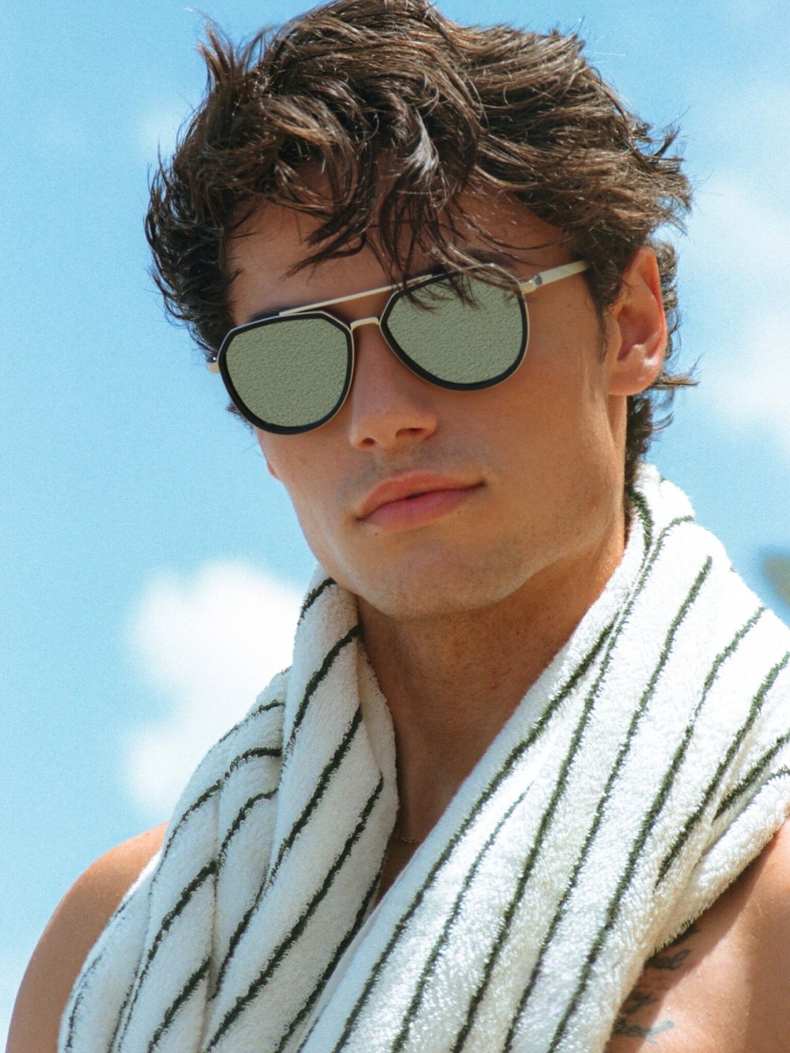 The Aura очки солнцезащитные N6569TD51