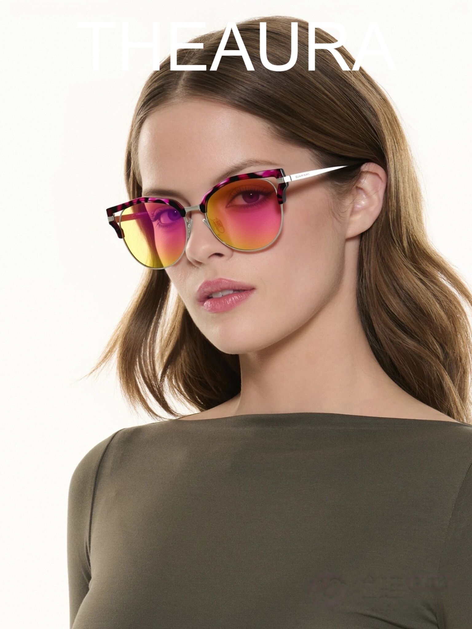 The Aura очки солнцезащитные H8617TD55