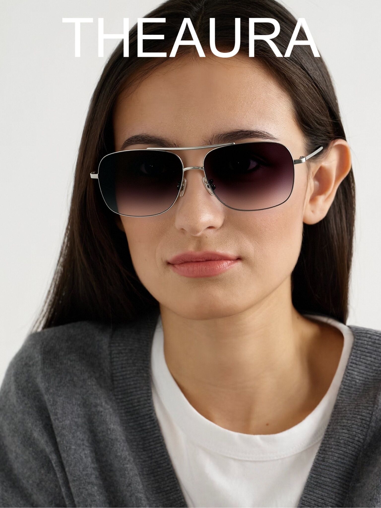 The Aura очки солнцезащитные HN21204-C08-3